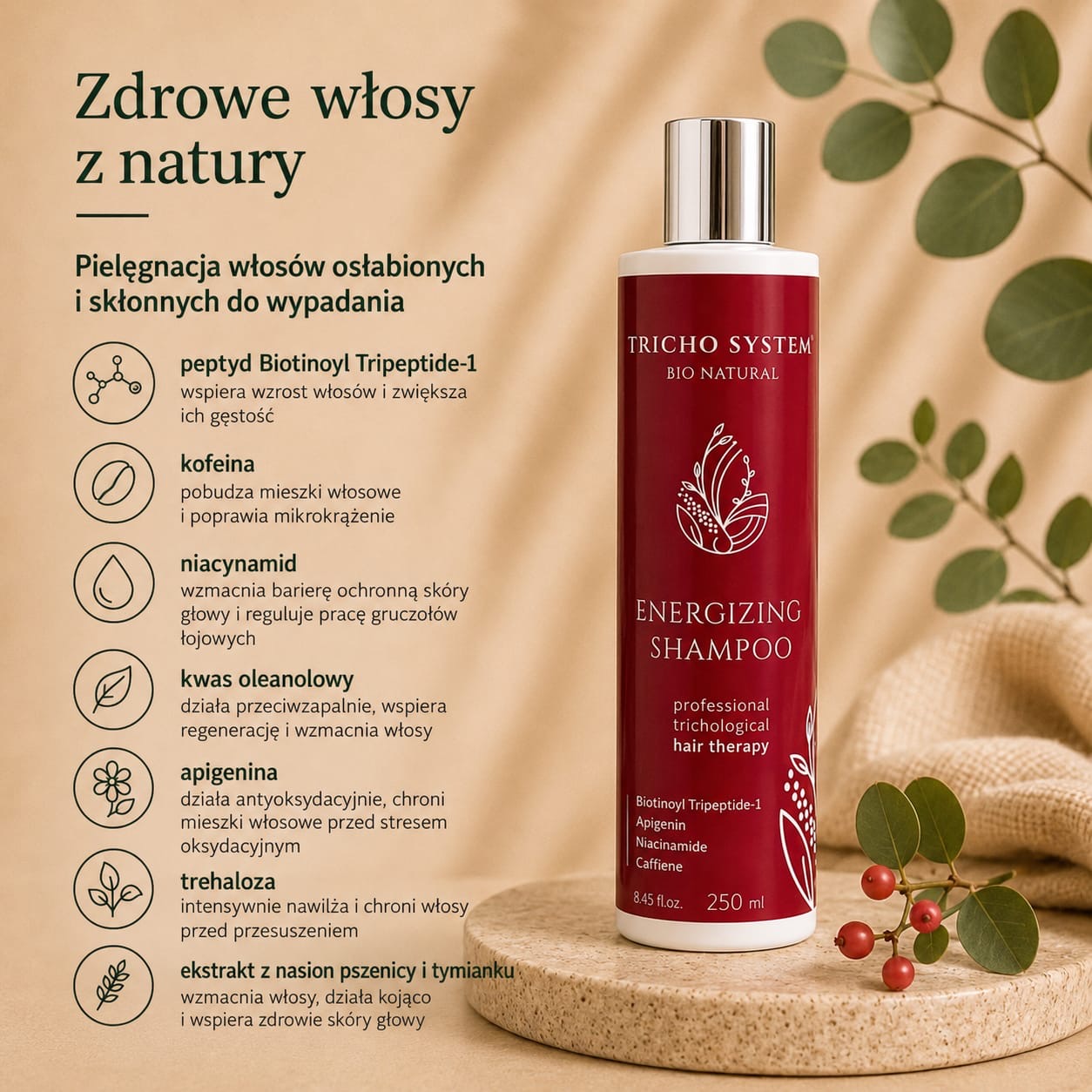 Tricho System Energizing Shampoo