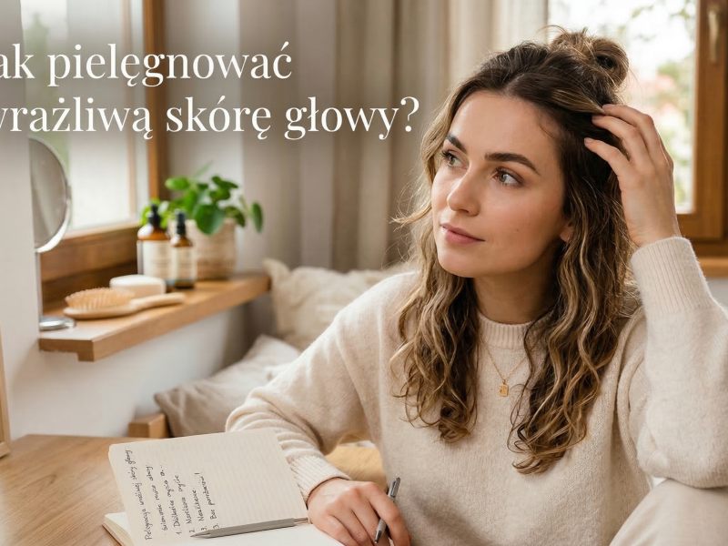Wrażliwa skóra głowy – jak ją pielęgnować?