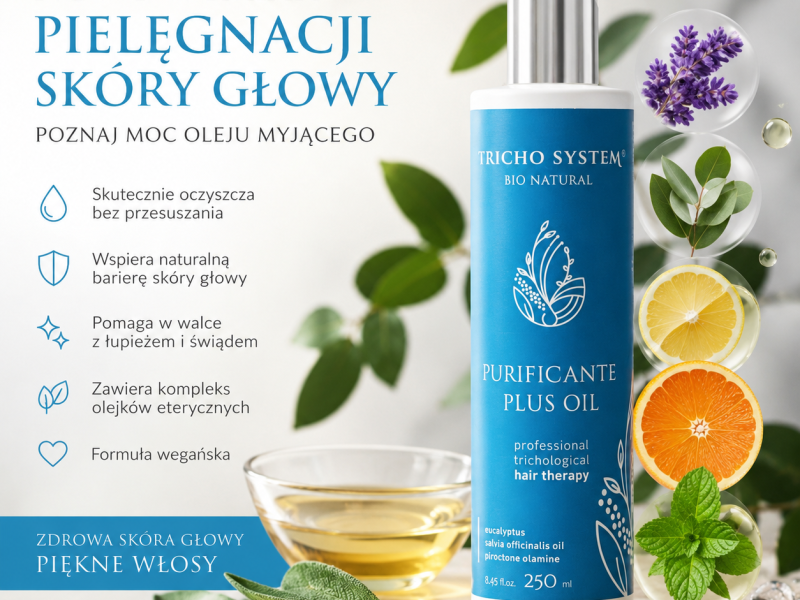 Nowy wymiar pielęgnacji skóry głowy – poznaj moc oleju myjącego