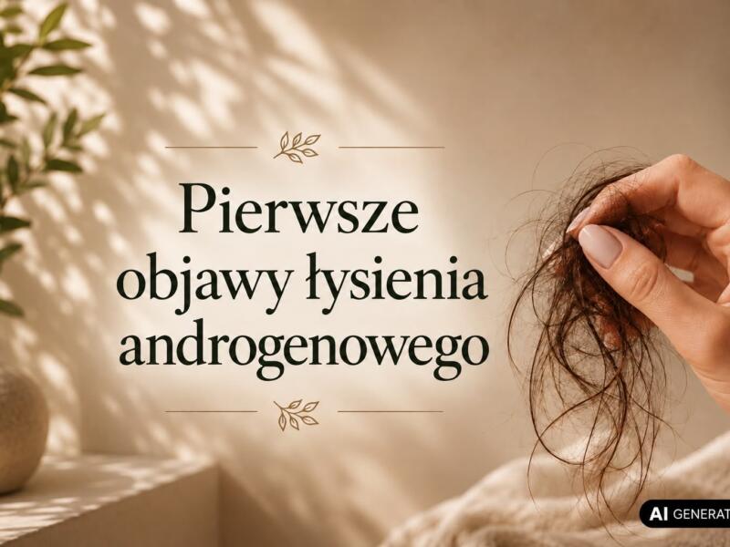 Pierwsze objawy łysienia androgenowego – na co zwrócić uwagę?