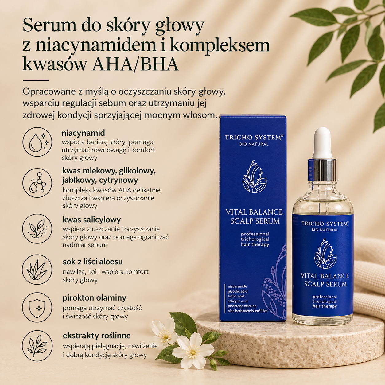Tricho System Vital Balance Scalp Serum