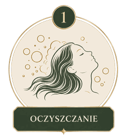 Etap 1 - oczyszczanie skóry głowy