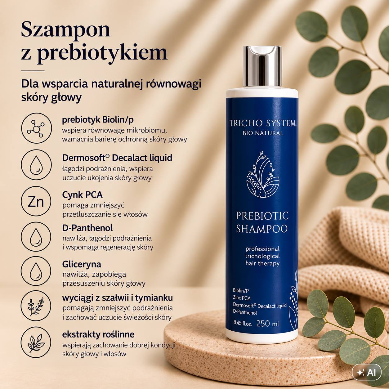 Tricho System Prebiotic Shampoo - obrazek 3